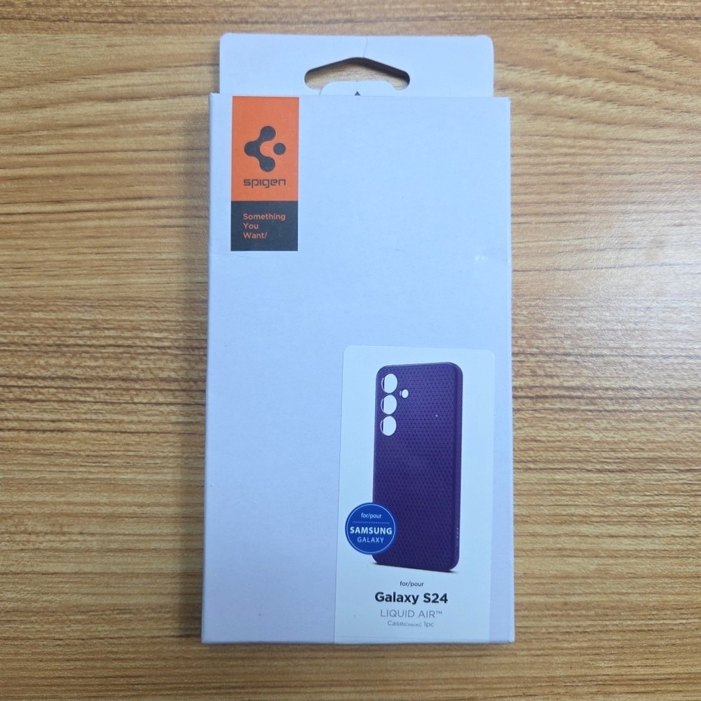 Spigen Galaxy S24 Liquid Air Phone Case‎ Deep Purple ACS07451